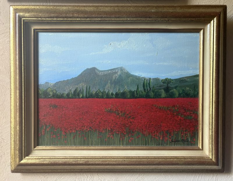 Le cousson et ses coquelicots